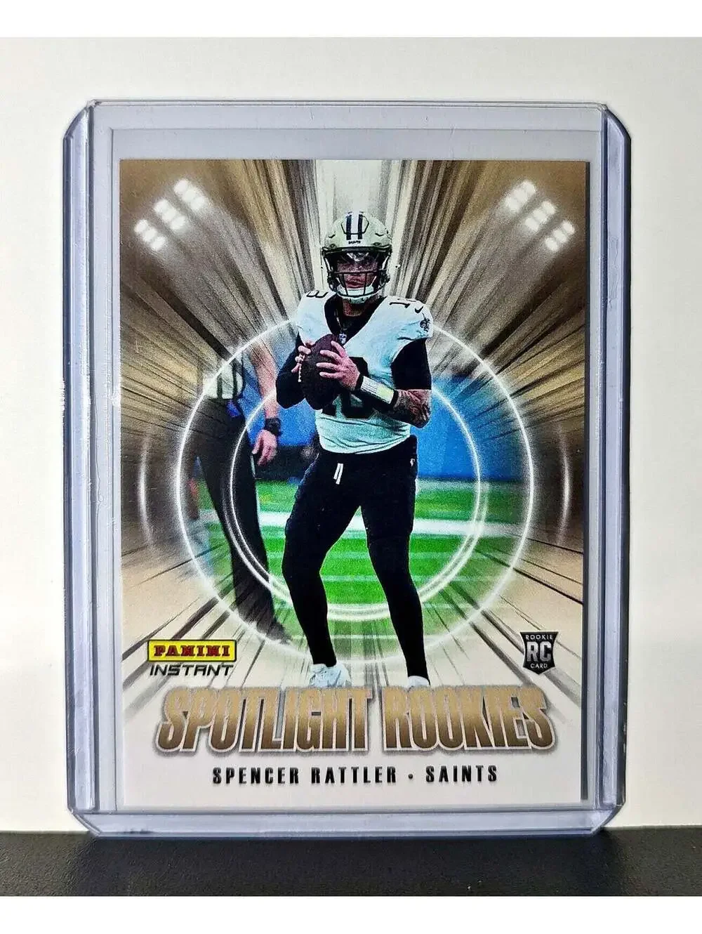 Spencer Rattler Rookie 2024 Panini Spotlight Rookies NFL #5 Saints 1 of 1426